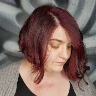 angled bob
