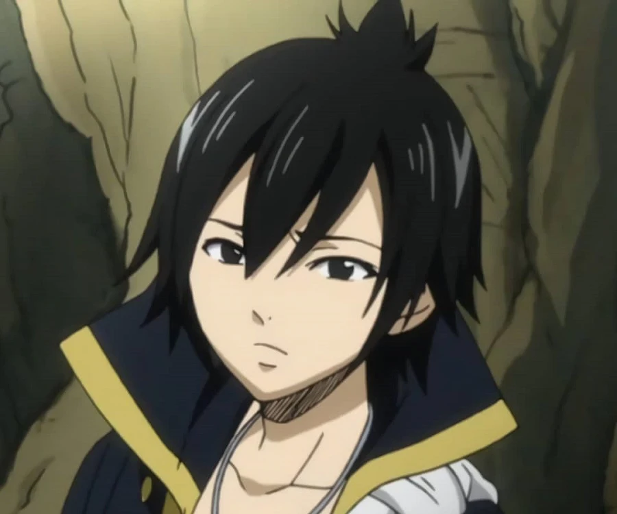 Anime Guy Zeref Dragneel With Black Hair