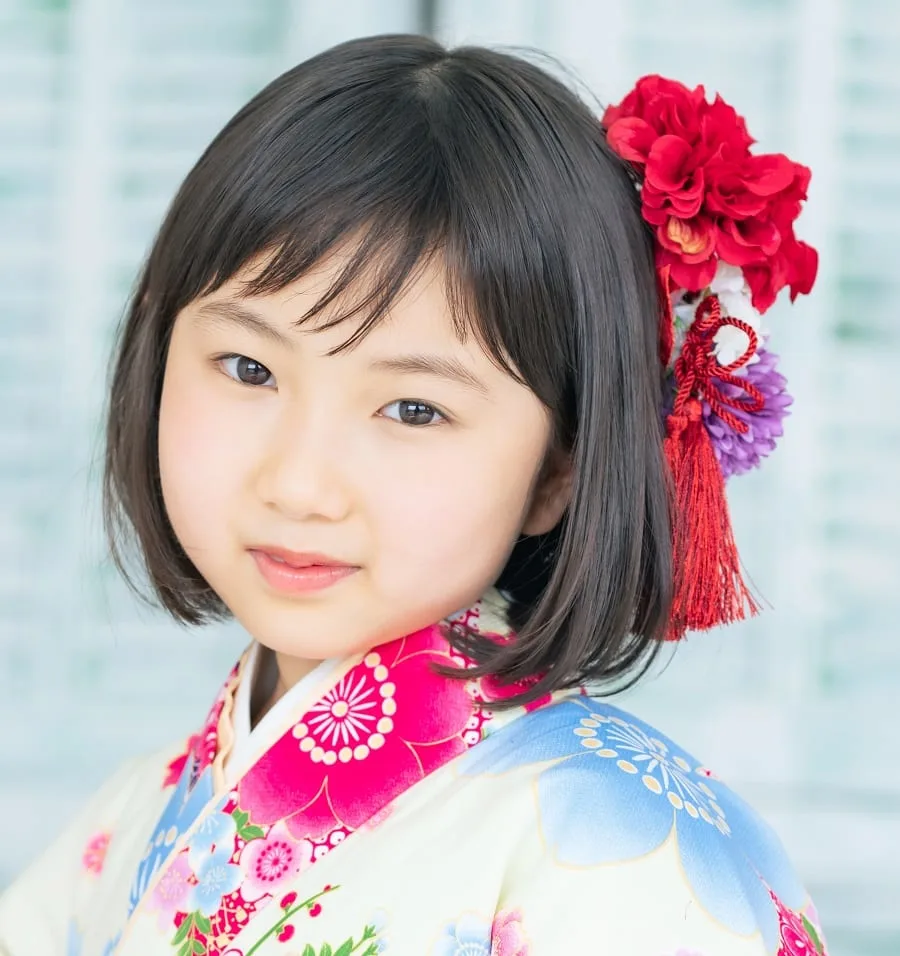 Asian bob for little girl