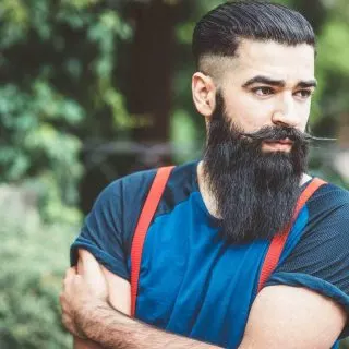 mens favorite balbo beard style