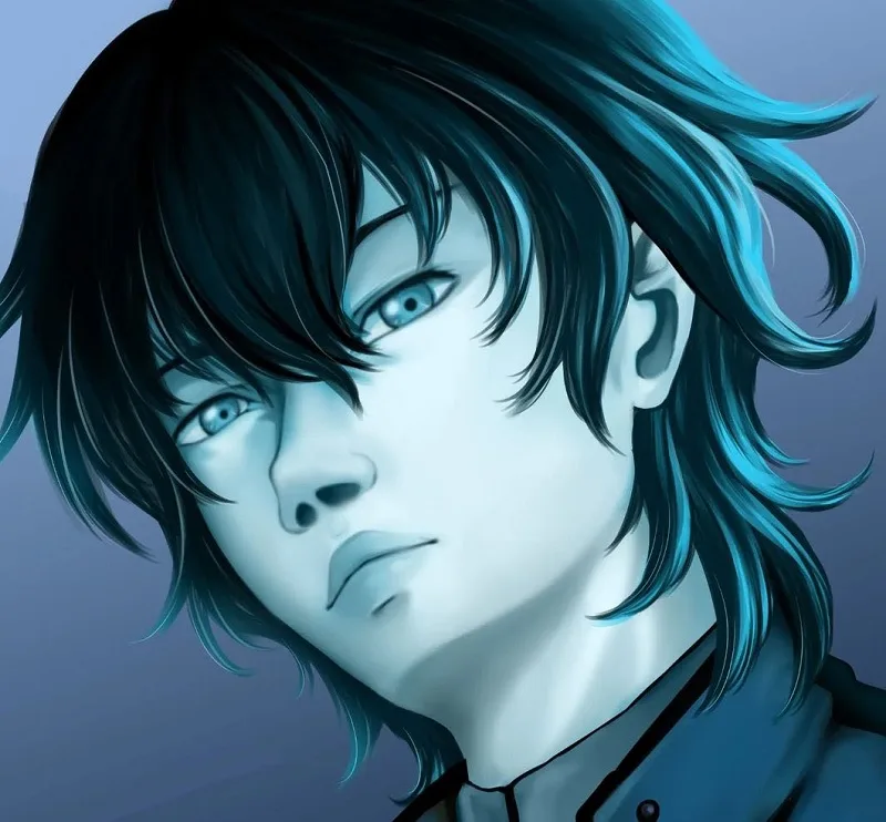 Black-Haired Anime Guy Characters - Setsuna F. Seiei