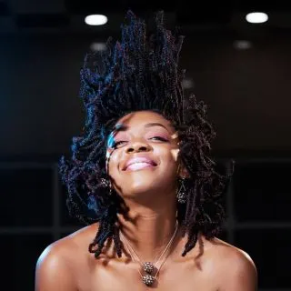 Black Medium Hairstyle