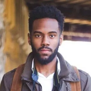 black men beard style