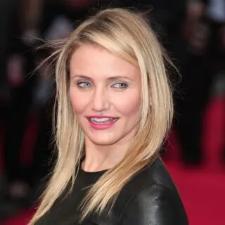 blonde actress Cameron Diaz from 90s