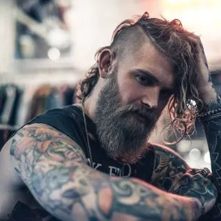 Blonde Beard Style for men
