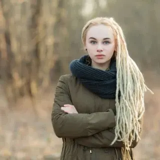 blonde dreads for women