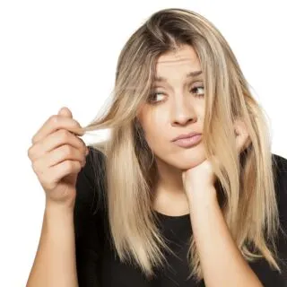 blonde hair turning brown
