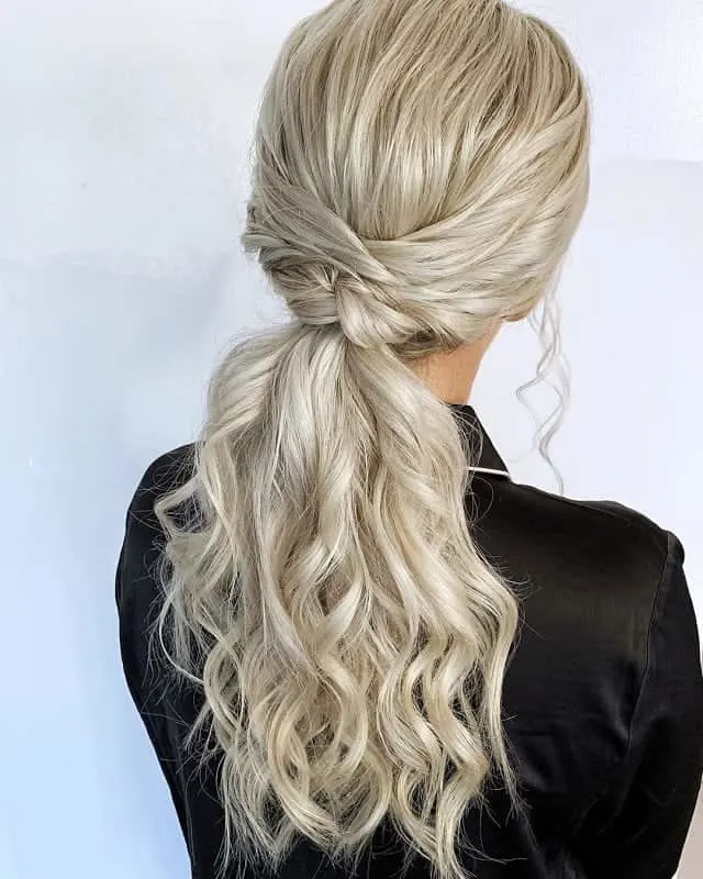 boho ponytail