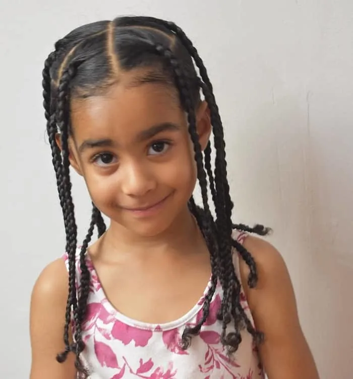 box braids for little girls