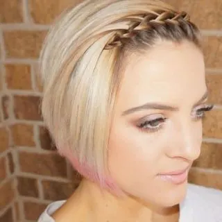braided bangs for women