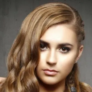 Brunette Balayage hair color for girl
