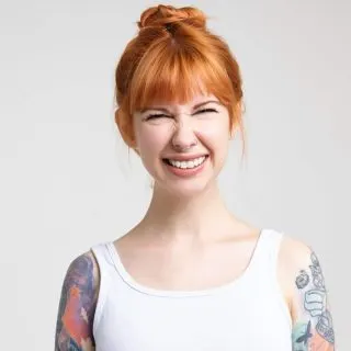 Bun hairstyles with bangs for women