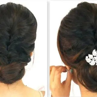 Chignon Hairstyles for Women 40-min