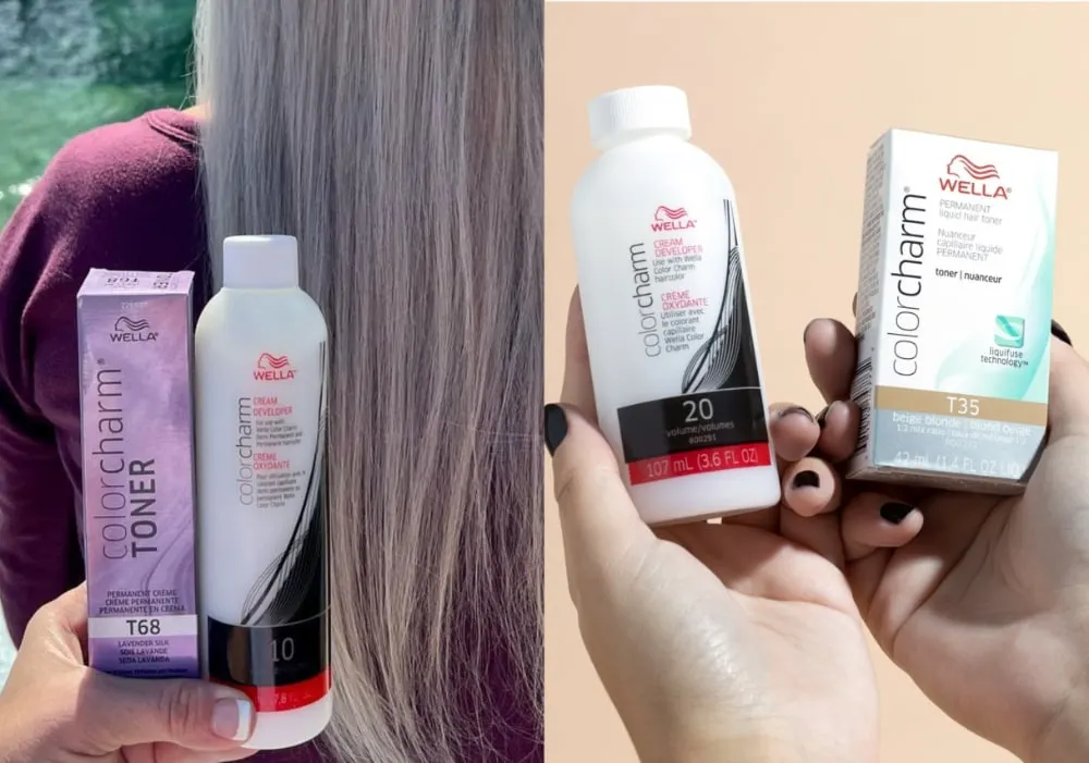 Choosing developer vol to use with toner - desired color