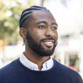 cornrow style for black men