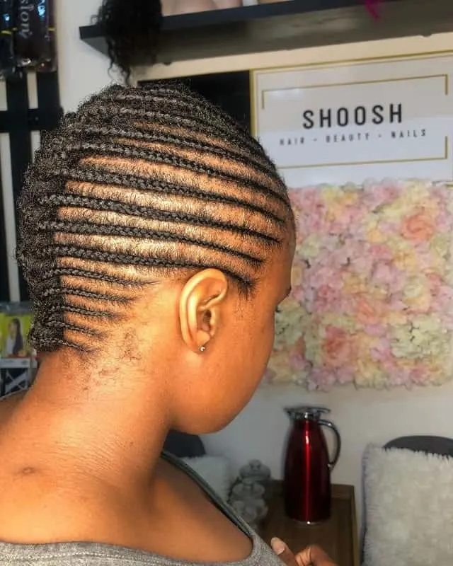 Cornrow Style for Black Women