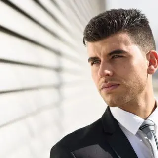 crew cut hair