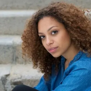 curly perm hairstyle for black women