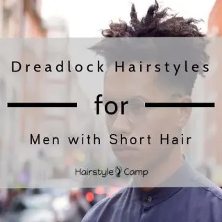 Dreadlock hairstles for man with short hair
