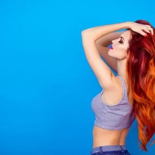 fire ombre hair for women