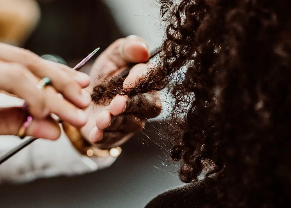 Fixing Triangle Hair - regular trimming
