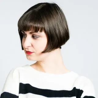 French bob with bangs
