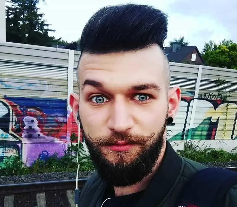 french mustache