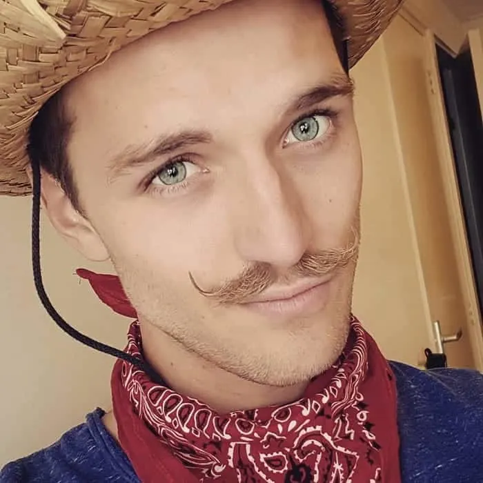 french mustache