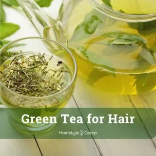 green tea for hair
