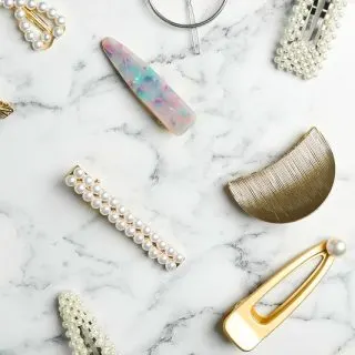 various hair clips