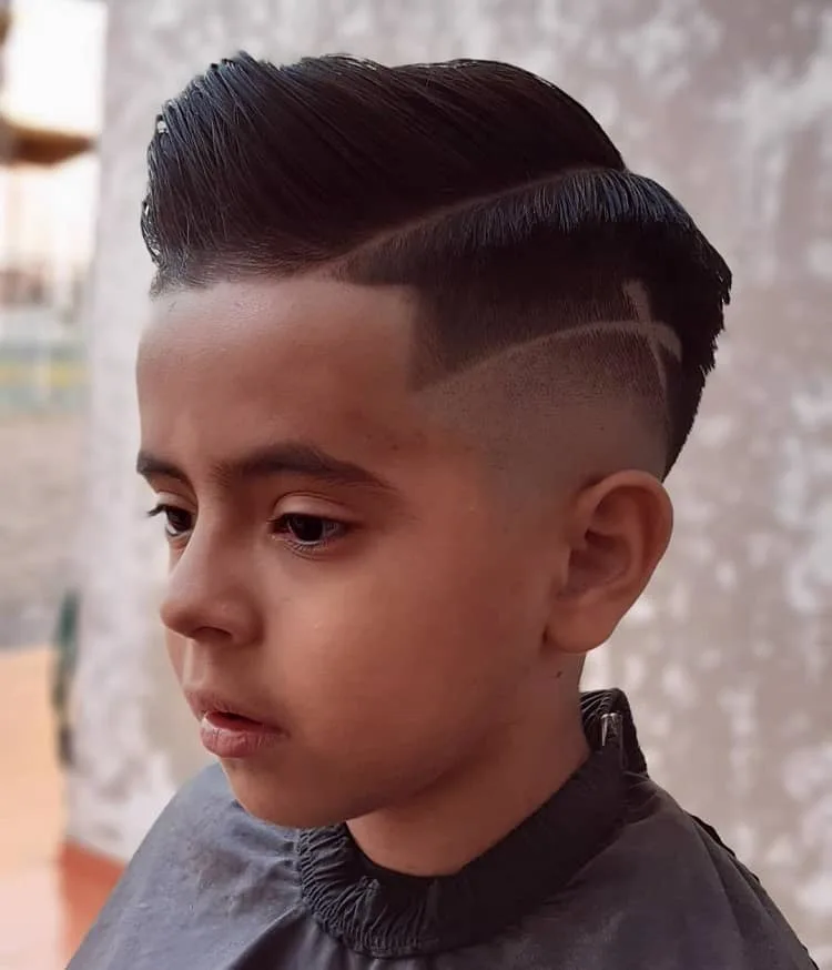 hair design for baby boy
