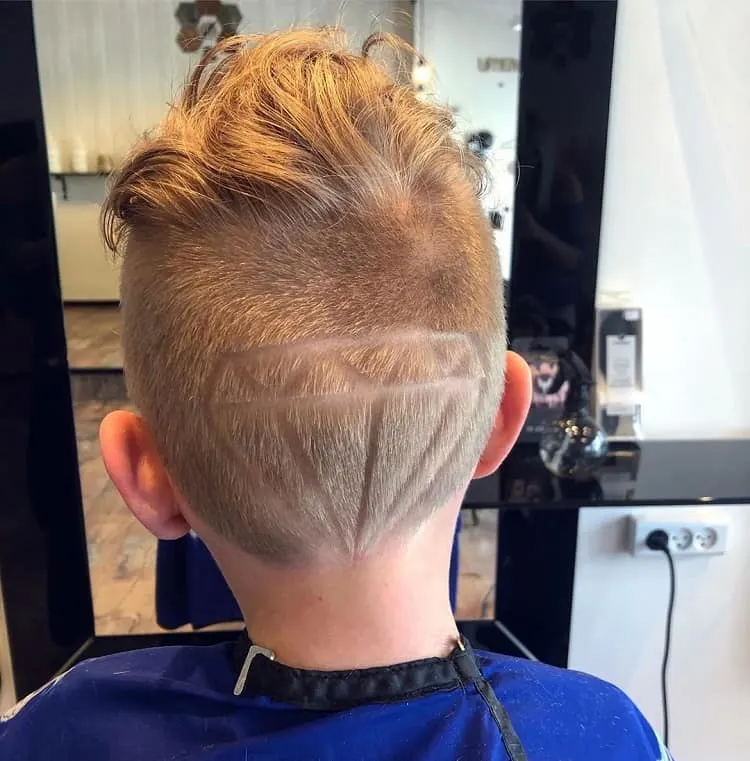 hair design for boys