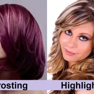 Difference Between Frosted Hair and Highlights