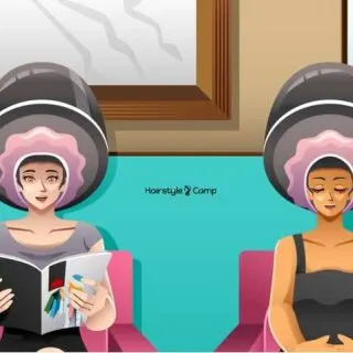 hair treatment with steam