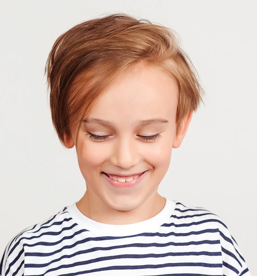 haircut for little boy with straight fine hair