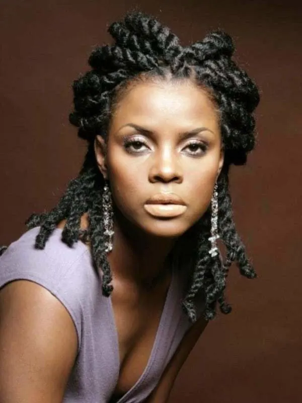 African - American woman hairstyle
