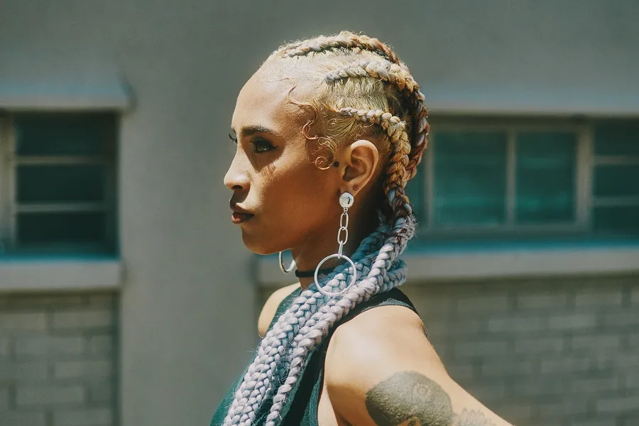 jumbo braids for black women