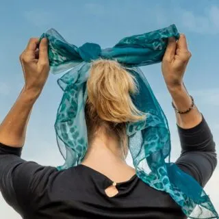 hairstyles with scarf