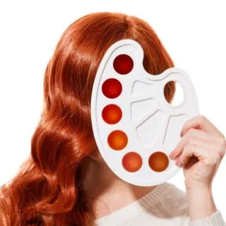 how to cover red hair dye