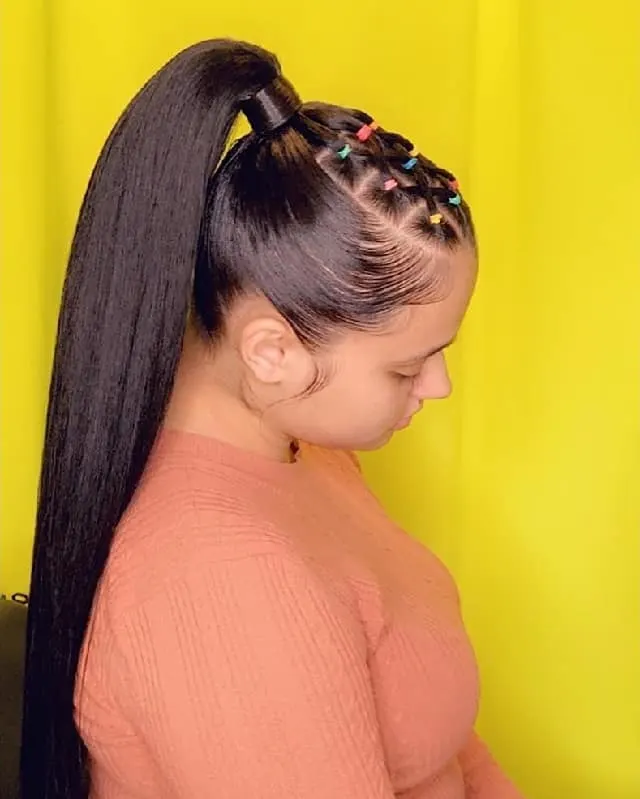 invisible ponytail