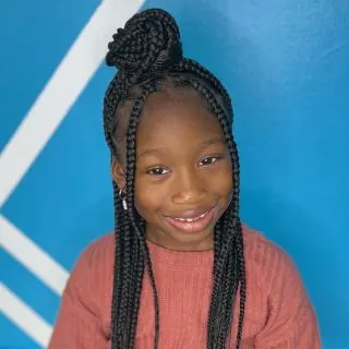 knotless braids for kids