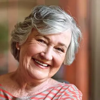 layered bob hairstyle for over 60