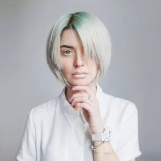 best layered bob styles with bangs