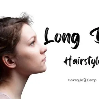 long hair buns