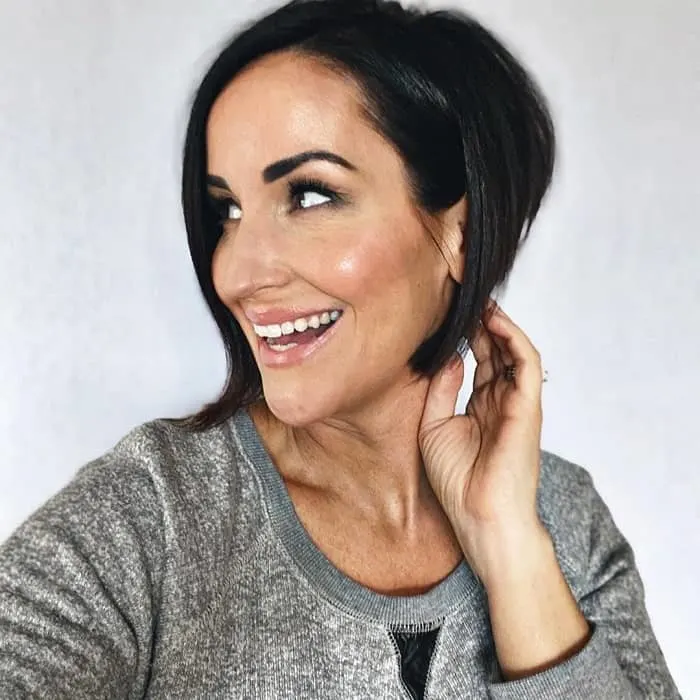 long front short back pixie