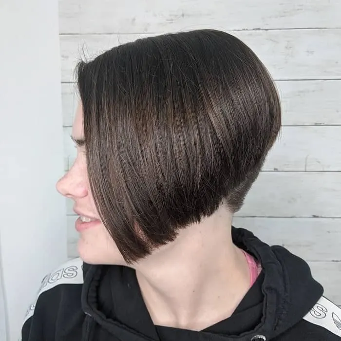 long front short back with undercut