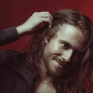 long hair and beard