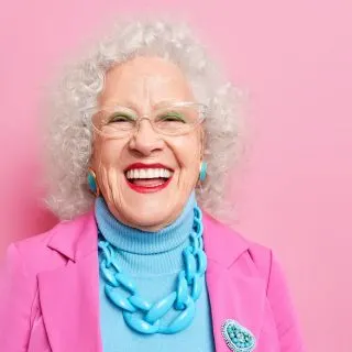 medium permed hairstyle for women over 60