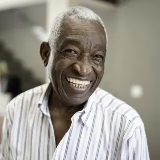 older black man with grey hair