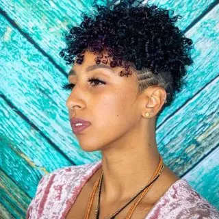 pixie cut for black woman
